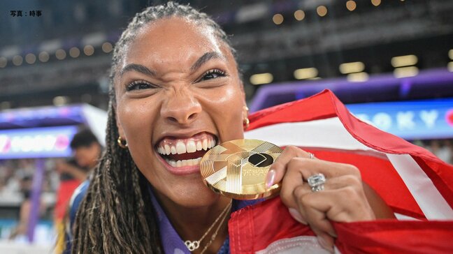 パリ五輪金のデイビスが7m13で初の金メダル　パリパラ金の夫が見守るなか悲願達成　2大会ぶり女王狙ったミハンボは銀【世界陸上】|TBS NEWS DIG
