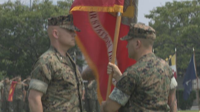 新司令官「岩国基地は日本の防衛のため非常に重要」　アメリカ軍岩国基地に着任|TBS NEWS DIG