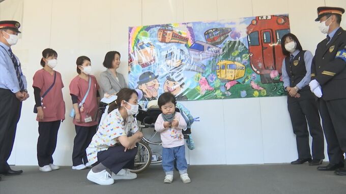 新駅舎完成を横断幕で盛り上げ　駅員と障害のある子供たちが共同制作　JR米子駅　鳥取県米子市|TBS NEWS DIG