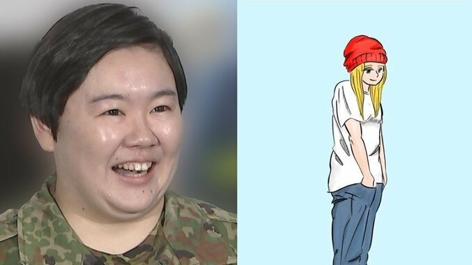 【やす子】Ｘでポップなイラスト披露「台風で仕事が無くなったので」フォロワー「個展を開いて」7月にもユーモラスなイラストを投稿|TBS NEWS DIG