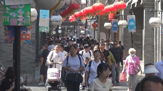中国の景況感指数 5か月連続で「50」下回る　経済の低迷浮き彫りに