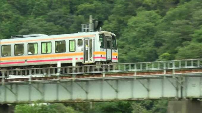 【大雨情報７日】JR姫新線　大雨のため美作江見～新見で運転ストップ|TBS NEWS DIG