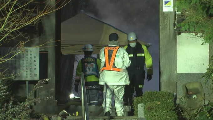 焼け跡から遺体　住職の男性と連絡取れず　島根県出雲市で寺の本堂や庫裏など４棟全焼　|TBS NEWS DIG