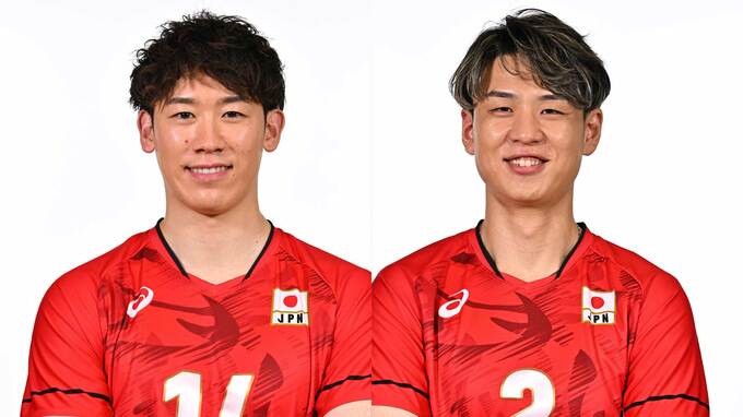 バレー男子日本代表、アメリカ戦へメンバー変更発表　石川祐希と小野寺太志が再登録、山内晶大と山崎彰都がOUT【ネーションズリーグ】|TBS NEWS DIG