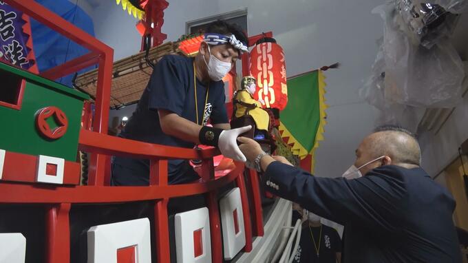 「航海の神様で町の守護神のような存在」10年ぶりの奉納に向け媽祖様をお迎え　元船町の唐船祭【長崎くんち】|TBS NEWS DIG