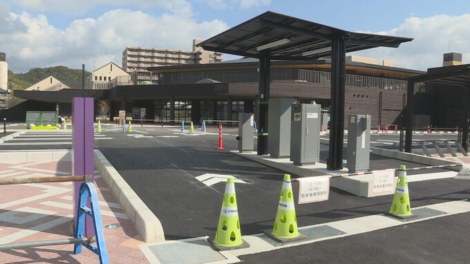 「湯田温泉こんこんパーク」駐車場完成　12月1日に利用開始　山口|TBS NEWS DIG