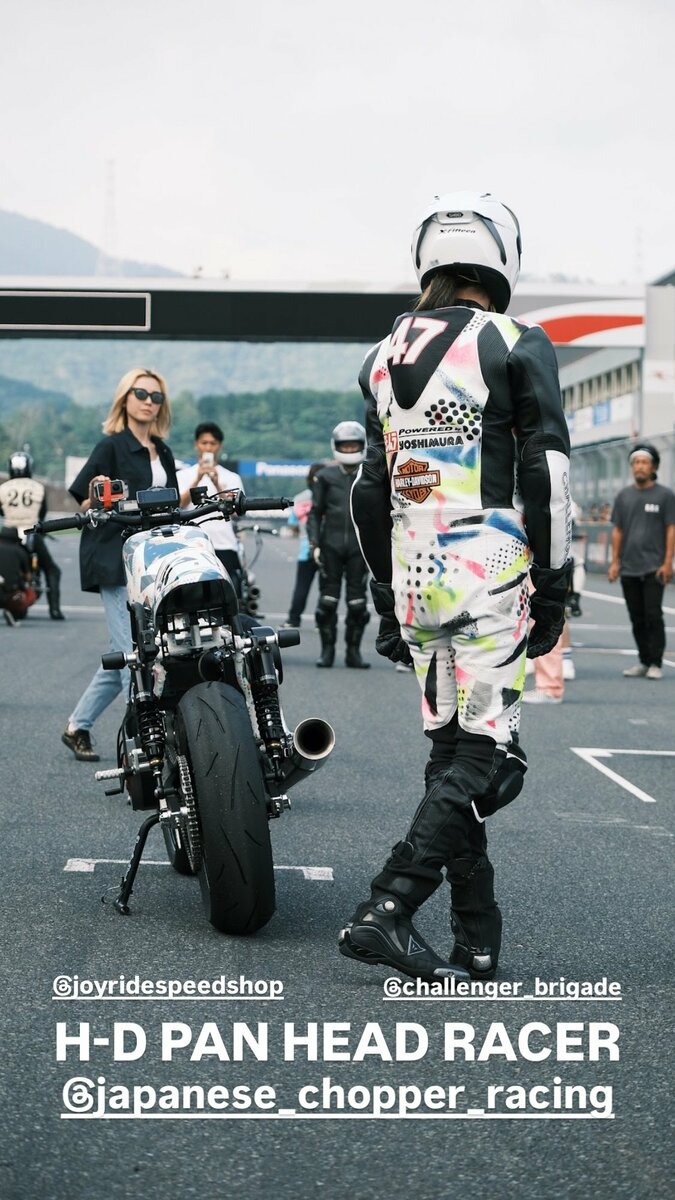 長瀬智也 】今年のバイクレース最終戦は “70年前のエンジン最後