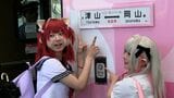 観光列車「SAKU美SAKU楽」でコスプレイベント コスプレイヤーなど41人が参加【岡山・津山市】 | 岡山・香川のニュース | 天気 | RSK山陽放送