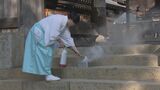 1月26日は「文化財防火デー」 神職と消防隊との連携 八幡宮で消防訓練 山口県周南市|TBS NEWS DIG