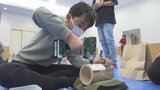 身近なSDGs考える 竹林整備で伐採された竹を使った体験学習 あかりを灯す作品制作|TBS NEWS DIG