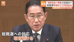 岸田総理「当面解散する考えはない」自民党・総裁選の再選に向け“解散先送り”戦略浮上　支持拡大図る狙いか| TBS CROSS DIG with Bloomberg