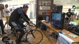 一足早くコースを疑似体験!「サイクリングしまなみ2026」プレイベントで記念パネルお披露目も　愛媛･今治市　|　愛媛のニュース - Nスタえひめ｜あいテレビは6チャンネル