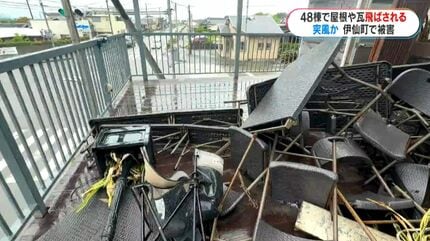 台風でも動いたことがない」伊仙町で突風被害 最大瞬間風速22.3