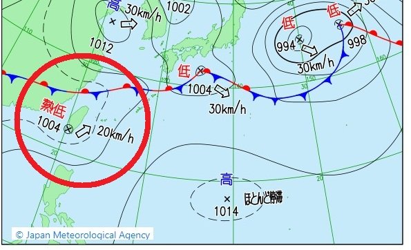 【台風のたまご】新たな熱帯低気圧は一時「台風」になる可能性も　現在地は？　今後の進路は…台風6号ルートに？　気象庁の予想天気図【6月10日(水)にかけての雨風シミュレーション】|TBS NEWS DIG