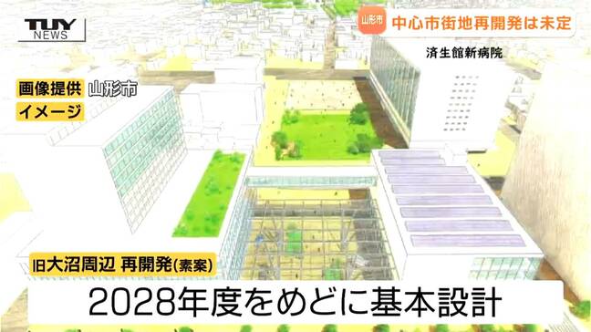 旧大沼山形本店周辺の再開発　議員から美術館の設置を求める声（山形市）|TBS NEWS DIG