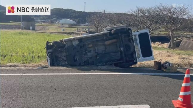 軽乗用車が横転　運転していた女性（70代）が死亡　同乗の男子高校生は軽傷　長崎県壱岐市|TBS NEWS DIG