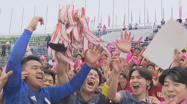 【山梨県高校総体】サッカー男子決勝 日大明誠が2連覇達成|TBS NEWS DIG