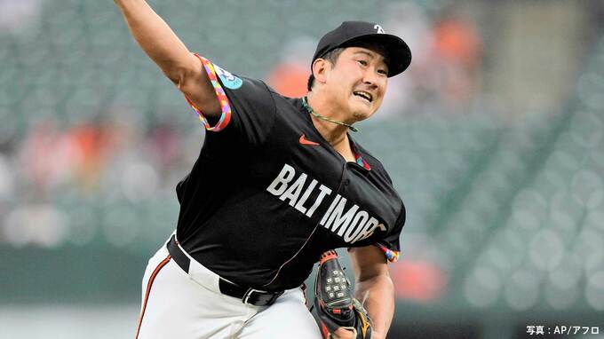 菅野智之、移籍後ワースト7失点も6勝目！打線今季最多22得点の大爆発で逆転、4戦ぶり5回投げ切り白星飾る|TBS NEWS DIG