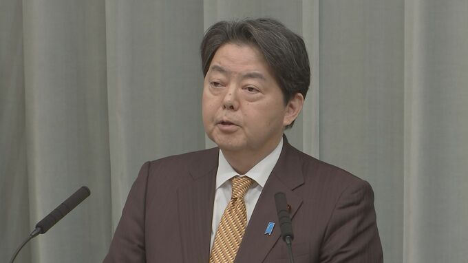 【速報】林官房長官「遺憾であります」柿沢前法務副大臣の起訴受け