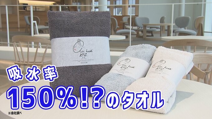 「魔法の糸」すごいタオルの秘密【WITH！】|TBS NEWS DIG