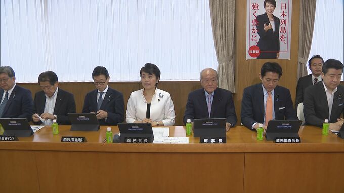 自民・総務会で安保関連3文書改定に向けた提言を了承　防衛費増額めぐり具体的な金額など達成目標は記載せず