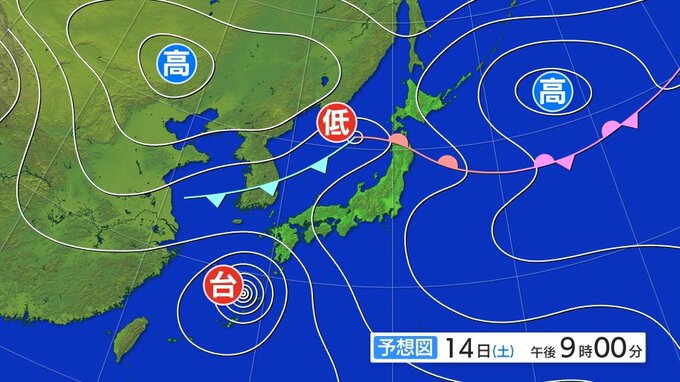 【関東甲信】朝から気温ぐんぐん！都心では35℃予想観測史上最も遅い猛暑日になる予想　気圧の谷や湿った空気の影響を受ける見込みで雷を伴い激しい雨の降る所も|TBS NEWS DIG