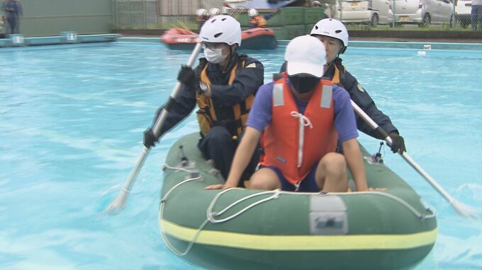 台風被害教訓に…水害で逃げ遅れ想定、中学校で訓練　4年前被災の生徒も参加　福島|TBS NEWS DIG