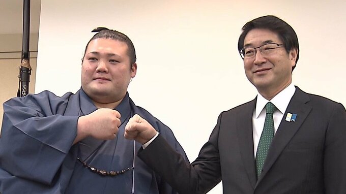 「大きな夢と力を与えてくれた」大相撲・豊山関引退に新潟市長がメッセージ　|　新潟のニュース・天気｜BSN NEWS｜BSN新潟放送