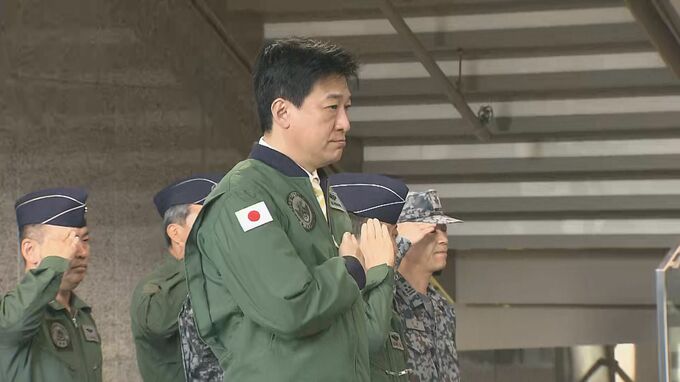 極超音速ミサイルは「空からの脅威」　木原防衛大臣、空自司令部視察で宇宙領域活用を強調