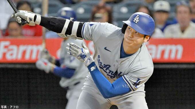 大谷翔平 エ軍戦で4打数無安打と沈黙...古巣スタジアムで「45－45」達成ならず、ド軍2桁失点で完敗|TBS NEWS DIG