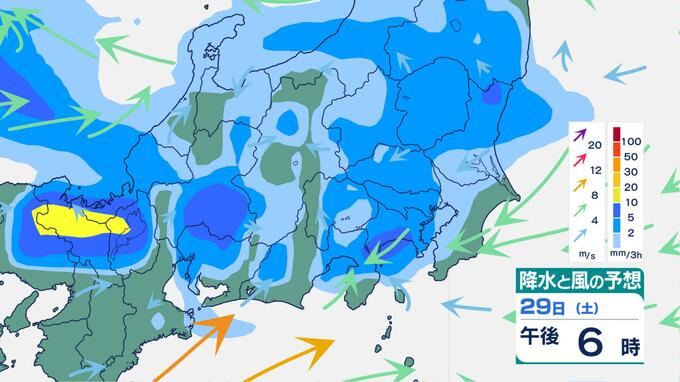 東京でも28日夕方にかけ「大雨警報」発表の可能性…激しい雷雨や道路冠水に警戒を　雨風シミュレーション|TBS NEWS DIG