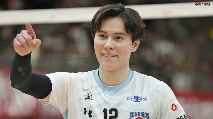 髙橋藍擁するサントリーが16連勝中の西田有志の大阪ブルテオンにストレート勝ち！【SVリーグ】|TBS NEWS DIG
