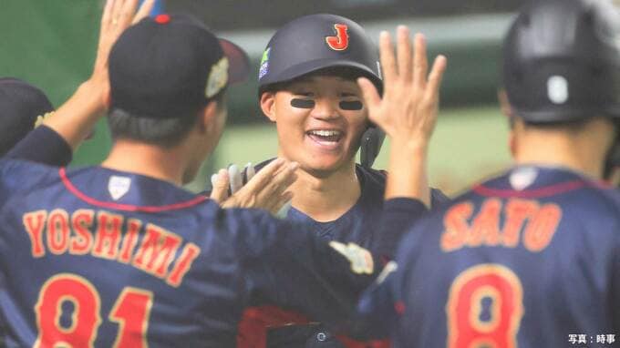 井端ジャパン初陣で台湾に完封勝利！森下“侍J1号”で先制、終盤の猛攻＆盤石継投リレーで逃げ切る【アジアプロ野球CS】|TBS NEWS DIG