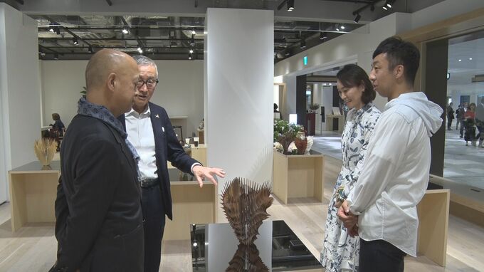 地震被害の作家を応援 大樋長左衛門と奈良祐希 二代展|TBS NEWS DIG