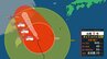 【台風9号】大型で強い台風9号が宮古島付近を通過中 先島諸島は猛烈な暴風雨に厳重警戒、今夕には東シナ海へ【雨風シミュレーション】　|　富山のニュース｜天気・防災｜チューリップテレビ
