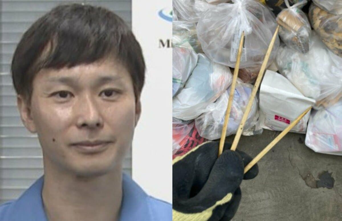 ごみ清掃芸人】 「竹串は袋を突き破ってくるので プチプチ付きの袋や