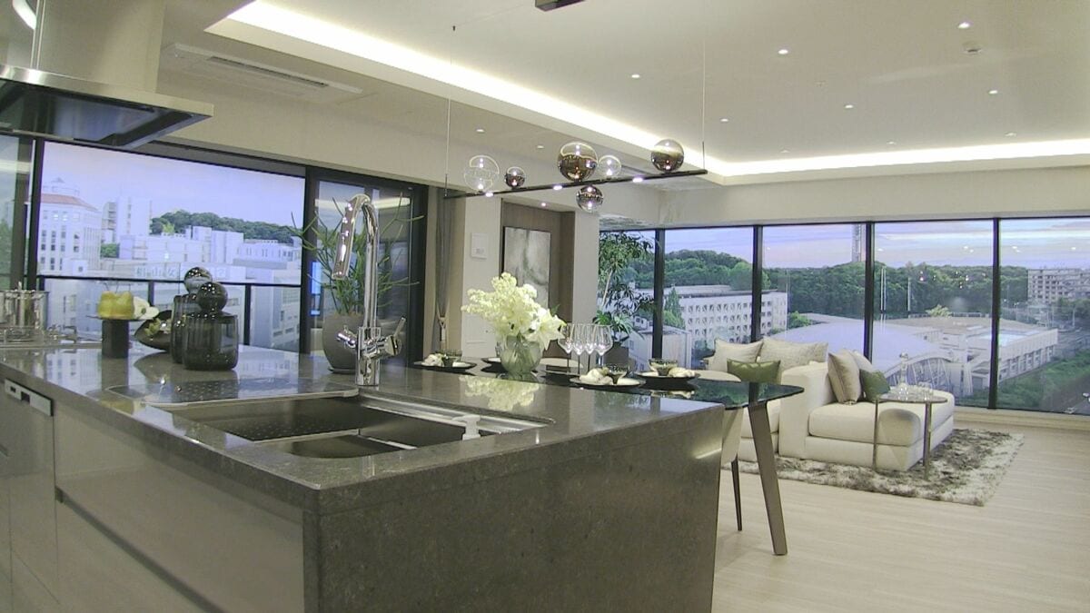 ｢星が丘ボウル｣跡地に高級分譲マンション｢ブランズ星が丘テラス｣ 14階建て129戸 8億円超物件も モデルルーム公開 名古屋・千種区