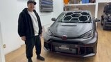 【 チョコプラ・長田庄平 】 自身7台目の愛車「GRヤリス」納車を報告 マットブラックのフルラッピング 「めちゃくちゃかっこいい」と大興奮|TBS NEWS DIG