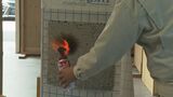 バーナーで火をあてて性能を学ぶ 児童が断熱材の製造過程を見学|TBS NEWS DIG