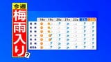 【今週 梅雨入りか？】あすは猛暑日予想も 日田35℃ 久留米34℃  今週後半は雨予報【雨シミュレーション18日（月）～22日（金）／ 週間予報】福岡・佐賀・長崎・大分・熊本・宮崎・鹿児島|TBS NEWS DIG