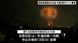 高知市納涼花火大会 観覧席チケット 20日午後3時販売開始 | 高知のニュース・天気|KUTV NEWS | KUTVテレビ高知