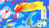 【北陸 大雨情報】22日頃にかけ断続的に雨が降り警報級の大雨となる可能性 あす夕方にかけて雷を伴って激しい雨が降り大雨となる所も【23日まで雨風シミュレーション】|TBS NEWS DIG