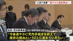 LGBT理解増進法案、自民・茂木幹事長「速やかに手続きを」  G7広島サミット前に法案提出を目指す| TBS CROSS DIG with Bloomberg