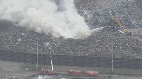 大同特殊鋼の工場敷地内で火事 鉄くずなど廃材を保管するスペースで… 鎮火のめど立たず 愛知･東海市|TBS NEWS DIG