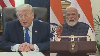 米・トランプ大統領　印・モディ首相と電話会談“新たな貿易協定で合意” 関税引き下げを表明　インドが「ロシア産原油の購入停止にも同意」| TBS CROSS DIG with Bloomberg