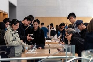 アップル、中国スマホ市場で出荷シェア首位奪還－調査会社| TBS CROSS DIG with Bloomberg