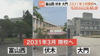 富山西・伏木・大門が閉校へ…創立約100年の伝統校も歴史に幕　県立高校は34校→31校に　2029年度「グローバル」「未来探求」5校を新設 富山　|　富山のニュース｜天気・防災｜チューリップテレビ
