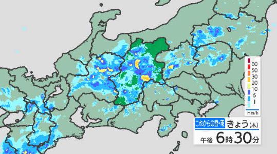 【大雨情報】3日夜のはじめ頃までと4日の昼過ぎからバケツをひっくり返したようなゲリラ雷雨に注意 ひょうが降るおそれも 4日午後6時までに中部100ミリ、北部南部80ミリの降水予想 長野|TBS NEWS DIG