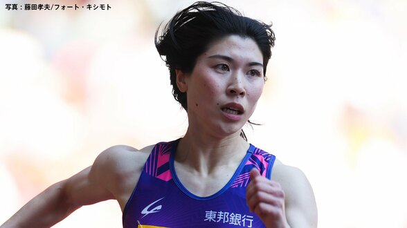 女子400m・松本奈菜子、52秒42で決勝進出　予選の大会記録更新も「52秒4はう～んって感じ」　日体大・青木アリエは欠場【陸上・日本選手権】|TBS NEWS DIG