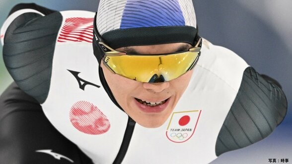 日本記録保持者、19歳の佐々木翔夢は6分27秒97でフィニッシュ　スピードスケート男子5000m【ミラノ五輪】|TBS NEWS DIG